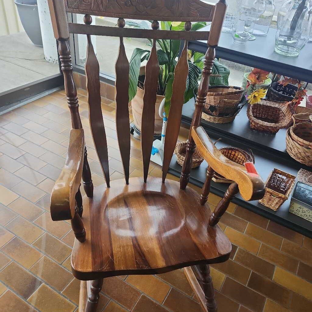 Wooden Rocking Chair